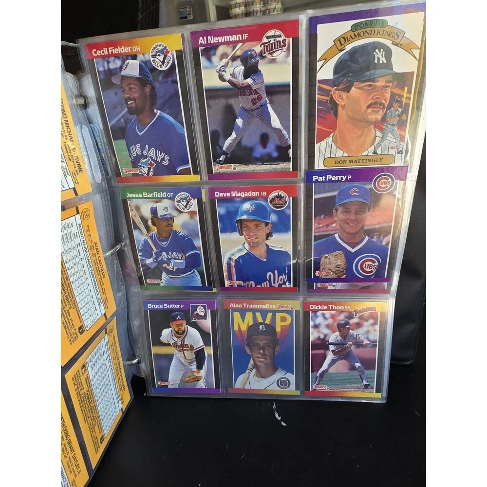 1988 Donruss Baseball Cards - Lot of 400+ Cards Hall of Famers, MVPs, Rookies